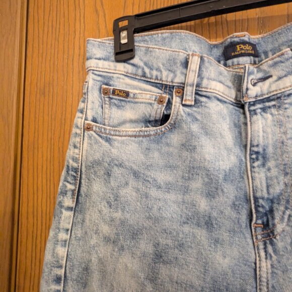 Polo by Ralph Lauren Tompkins Skinny High Rise Ankle  Blue Indigo Size 28 Jeans - Picture 5 of 8